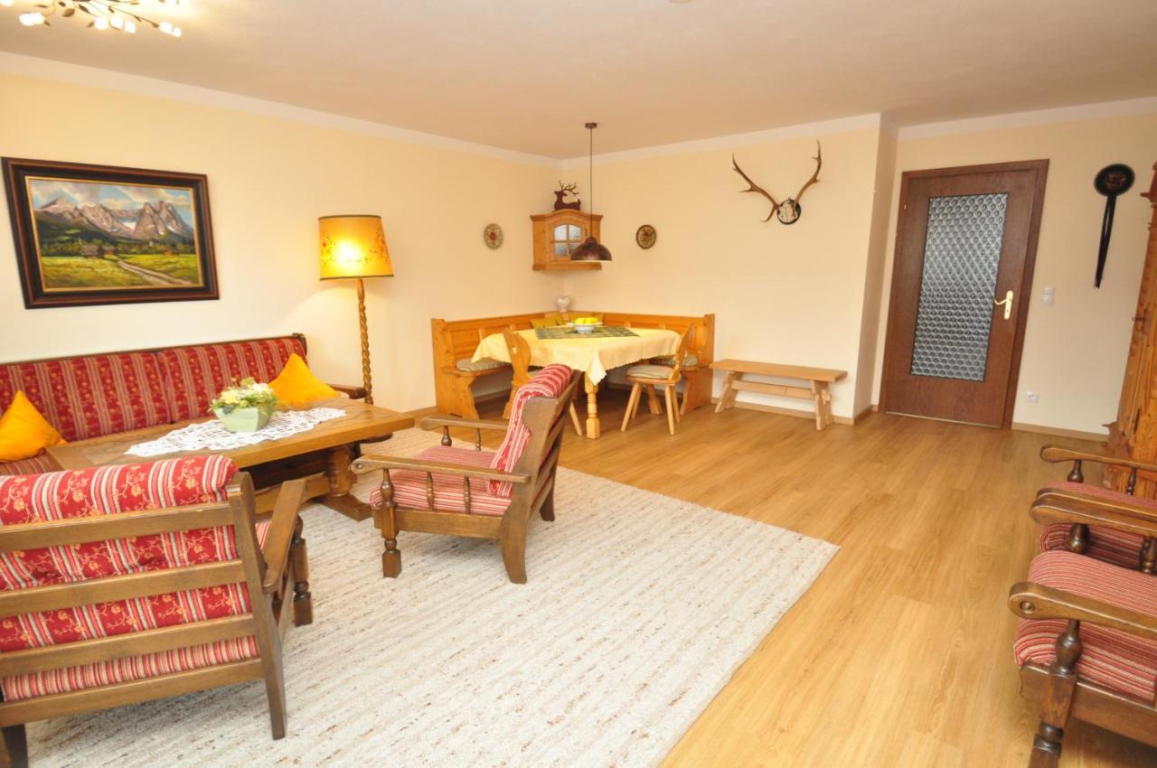 Appartementhaus Alpenrose Wallgau Bagian luar foto