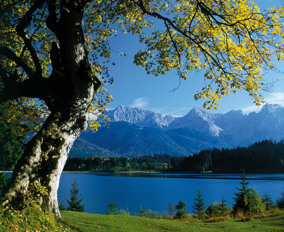 Appartementhaus Alpenrose Wallgau Bagian luar foto